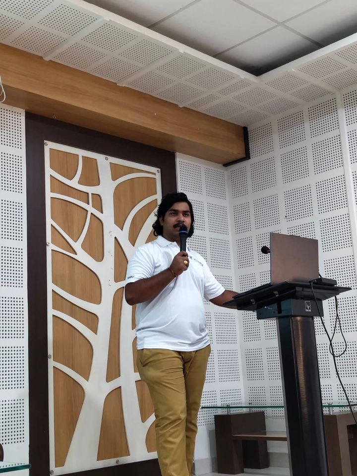 Venkatesh Kadali at Andhra University