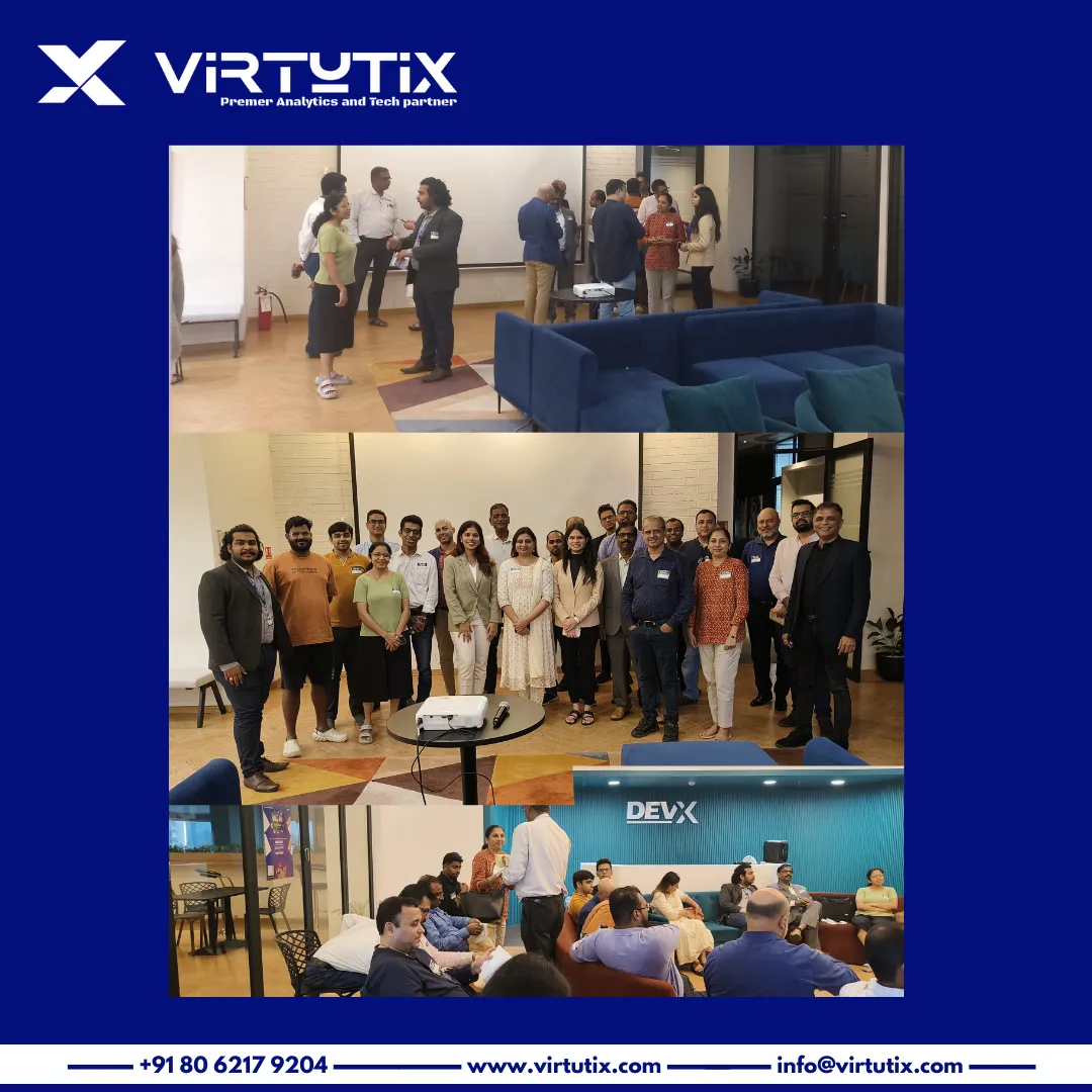 Founders and teams at a Vizag startup event