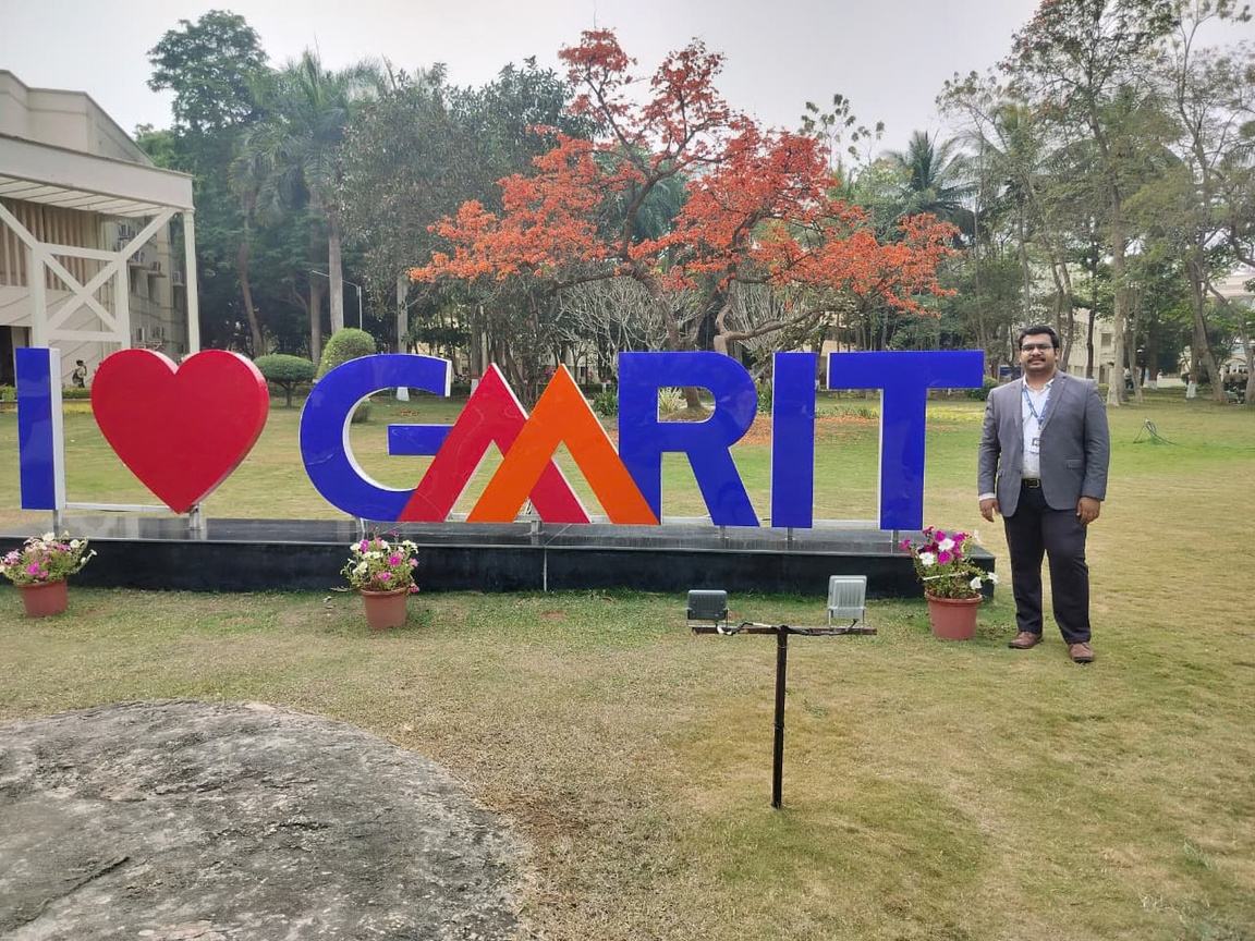I love GMRIT sign at GMR Institute of Technology campus