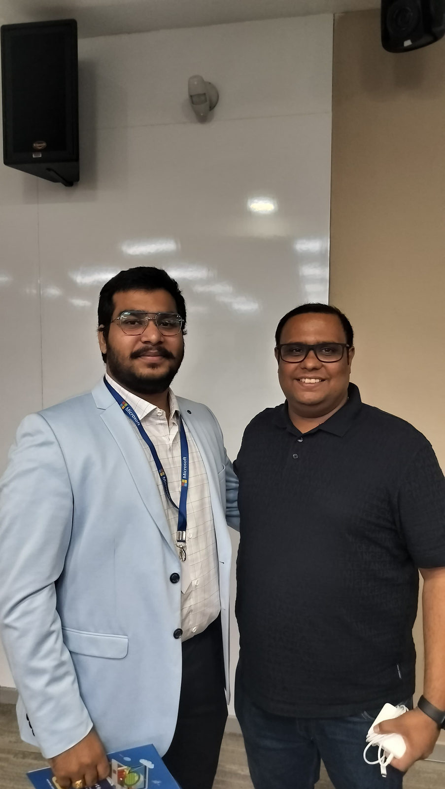 Venkatesh Kadali with Mr. Vivek Sridhar