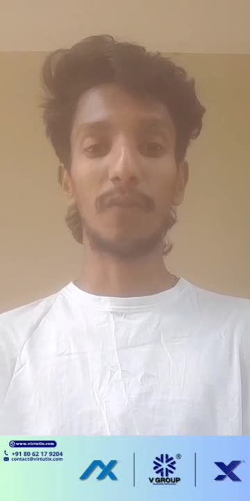 A team member sharing a Yoga Day message